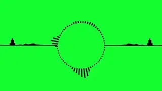 Audio Spectrum Visualizer Green Screen HD 2019 | 