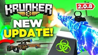 Krunker.io NEW MAP + Krunkitis Update (what is it?)