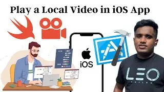 How to play a local video in Swift iOS app | Xcode 14+ Tutorial