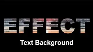 CSS Text Effect with Background Image Overlay