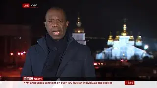 BBC News at Six intro 6pm 24.2.22 - Russia-Ukraine Conflict