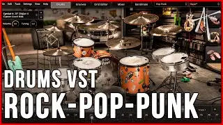 🥁 Cómo PROGRAMAR y MEZCLAR Drums VST [Pop-Rock-Punk] | Tutorial