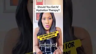 💧IS IV HYDRATION THERAPY WORTH IT? Does it work? 💧 #shorts #shortsfeed #shortsvideo