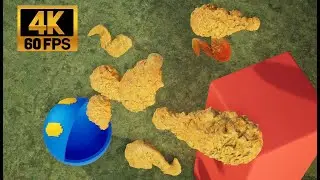 PacMan chicken mukbang 2