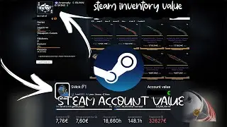 steam account value & steam inventory value Tutorial (st4ck)