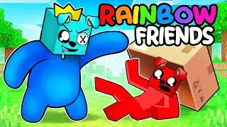 ZAMIENIŁEM SIĘ w RAINBOW FRIENDS 🌈 w Minecraft