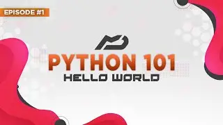 Introduction to Python - Hello World (Episode #1) | MenuDocs