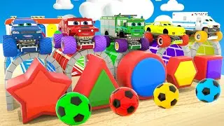 Finger Family + Surprice  Ball| School Bus Where are You song | Nursery Rhymes & Kids Songs | WCc