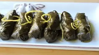 Lamb & Rice Stuffed Grape Leaves - How to Make Dolmas