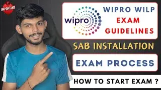 Wipro WILP 2024 | SAB Installation Process & Important Candidate Guidelines | Must Watch