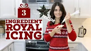 How to Make Royal Icing with Egg Whites | 3 INGREDIENTS