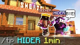 Toxic Minecraft Hide and Seek ENDERMAN Mode!