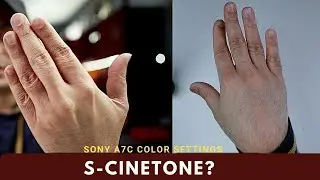 Sony A7C S-Cinetone Colors - How to change Cine4 Picture profile for zero color grading