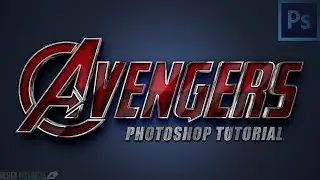 Avengers Text Style  — Photoshop Tutorial