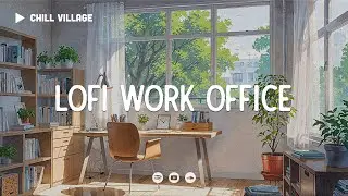 Lofi Office Vibes 📂 Deep Focus Work/Study Concentration [chill lo-fi hip hop beats]