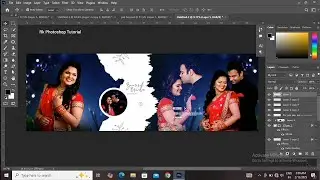 How To Create Wedding Album Design in Photoshop #WeddingAlbumDesign