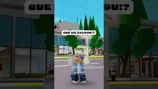 POLICIAL BONZINHO SALVOU A VIDA DE UMA CRIANÇA E FOI DEMITIDO NO ROBLOX BROOKHAVEN 🐶 #shorts