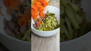 Салат с куриной печенью. Быстрый, сытный и вкусный | Salad with chicken liver. Fast and delicious