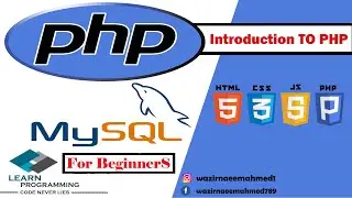 Introduction to PHP || PHP Tutorials in Urdu/Hindi || Learn Programming