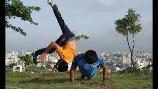 WE DID STUNTS WHILE TREKKING IN PUNE