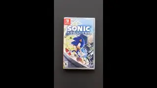 Sonic Frontiers Nintendo Switch - Shorts Unboxing