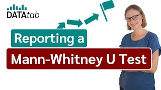 How to report a Mann-Whitney U Test?