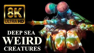 Deep Sea Weird Creatures 8K ULTRA HD – Strange Animal World