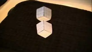 Crazy Cubes Optical Illusion