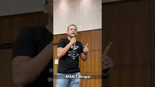 Prashant Sir at MANIT Bhopal 🚀🔥 