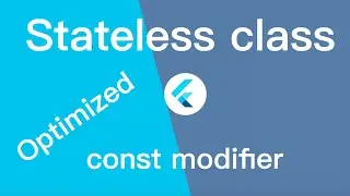 Flutter const and Stateless Widget & UncontrolledProviderScope | Optimized Performance