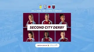 Aston Villa Women V Birmingham City Women LIVE on VILLATV