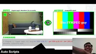 FFMPEG Tutorial - How to negate colors of a video   Custom colors inverter #ffmpeg #TheFFMPEGGuy