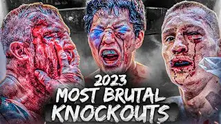 Most Brutal Knockouts From 2023 - MMA, Boxing, Kickboxing & Bare Knuckle