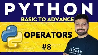 Operators in Python | Python Tutorial in Hindi 8