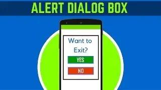 33 . ALERT DIALOG BOX TUTORIAL | ANDROID TUTORIALS FOR BEGINNERS