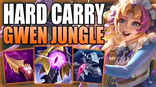 THIS IS HOW GWEN JUNGLE CAN HARD CARRY YOUR SOLO Q GAMES EASILY! - Gameplay Guide League of Legends