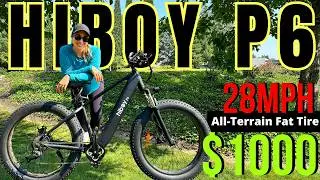 Hiboy P6 Fat Tire Electric Bike Review