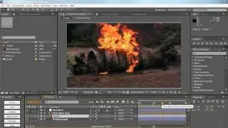 AE: Using Displacement Map and Create Heat Waves