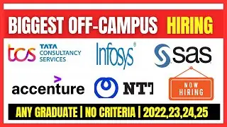 TCS, Infosys, Accenture off campus recruitment 2023 | freshers job off campus 2022,23,24,25