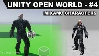 Unity Open World - #4 - Importing Mixamo Characters
