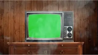 Vintage tv zoom green screen @artrickanimegreenscreen9871