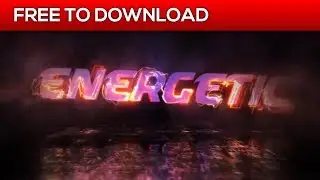 Energetic Logo | After Effects Template | Free Download