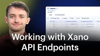 Working with Xano API Endpoints with Ruairi McNicholas