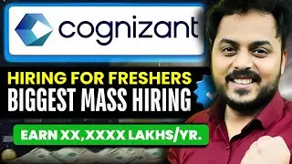 Finally, Cognizant Mass Hiring Announced💪 | OFF Campus Drive | Fresher Jobs🔥