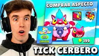 CONSIGO 250 BLINES GRATIS Y LA SKIN de *TICK CERBERO* en BRAWL STARS