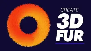 How to Create Realistic 3D Fur Effect in Adobe Illustrator Tutorial 