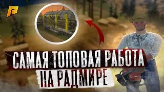 САМАЯ ТОПОВАЯ РАБОТА ДЛЯ НОВИЧКОВ! ОБНОВЛЕННАЯ ЛЕСОПИЛКА НА РАДМИРЕ! | ОБЗОР РАБОТ RADMIR RP