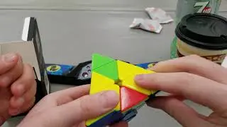 X-Man Bell Magnetic Pyraminx Unboxing