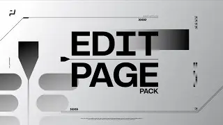 PeeJ's Edit Page Pack (OFFICIAL TRAILER)