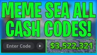 ALL MEME SEA CODES FOR CASH! HOW TO GET CASH IN MEME SEA EASY!